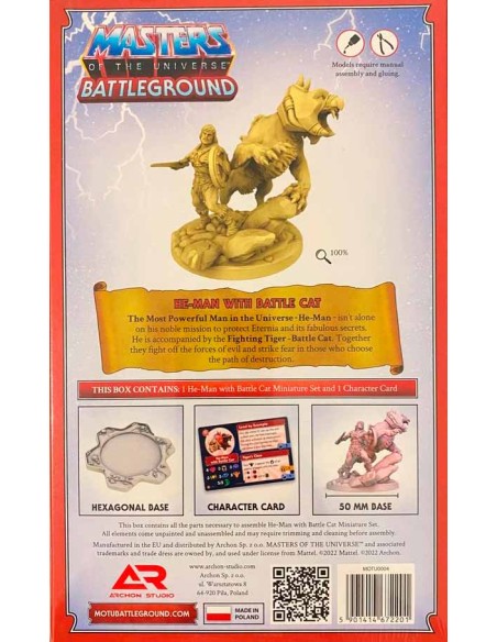 Masters of the Universe: Battleground He-Man with Battle Cat