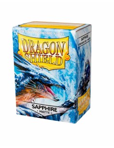 Dragon Shield Matte Sleeves - Sapphire (100)