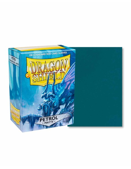 Dragon Shield Matte Sleeves - Petrol (100)