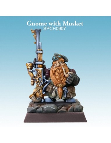 Spellcrow - Gnome with Musket
