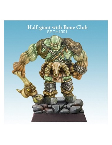 Spellcrow - Half-giant with Bone Club (Old Edition)