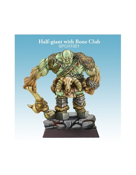 Spellcrow - Half-giant with Bone Club (Old Edition)