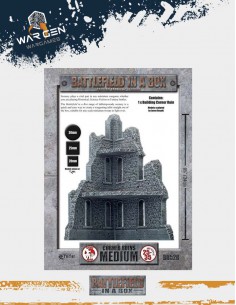 Battlefield in a box - Medium Corner Ruins (Prepintado) 2