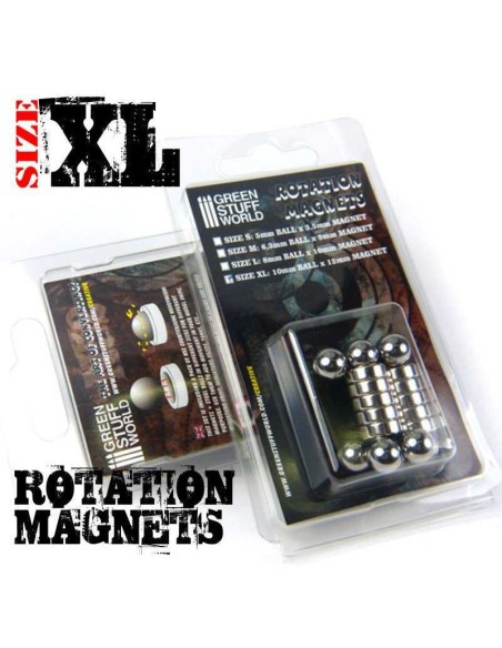 Neodymium Rotation Magnets - Size XL (N52)