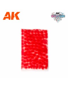 AK Interactive - Red Wargame Tufts 4,5mm 2