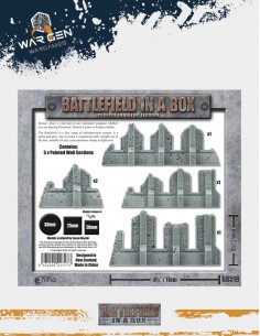 Battlefield in a box - Gothic Ruined Walls (Prepainted) 2