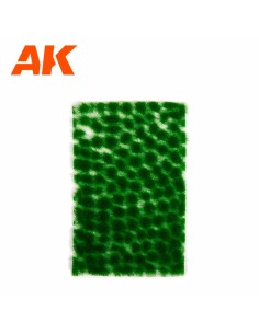 AK Interactive - Dark Green Wargame Tufts 4mm 2