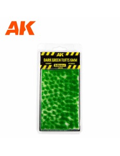 AK Interactive - Dark Green Wargame Tufts 6mm