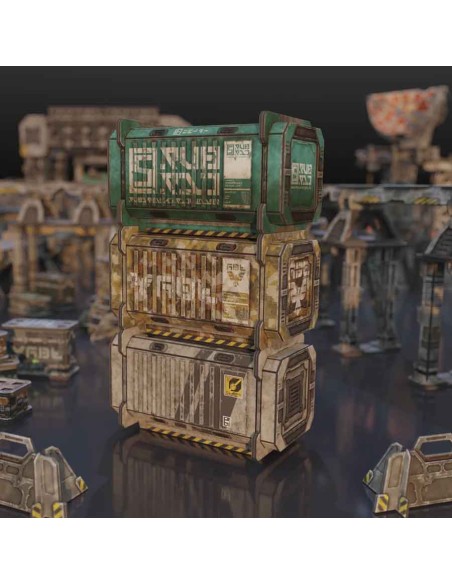 TinkerTurf Sci-Fi - Cargo Containers 2