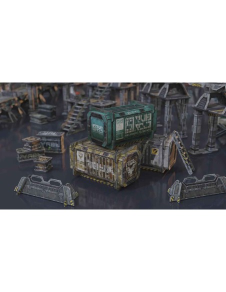 TinkerTurf Sci-Fi - Cargo Containers 2