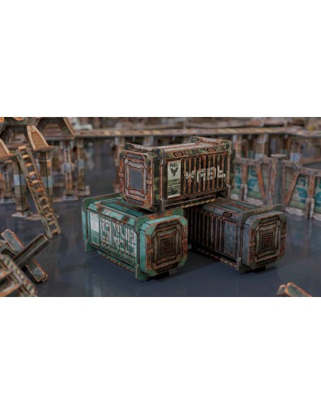 TinkerTurf Sci-Fi - Cargo Containers 4