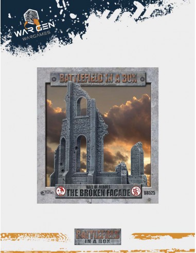Battlefield in a box - Hall Of Heroes: The Broken Façade (Prepainted)