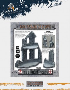 Battlefield in a box - Hall Of Heroes: The Broken Façade (Prepainted) 2