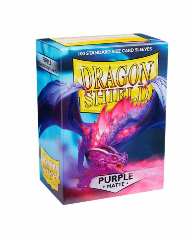 Dragon Shield Matte Sleeves - Purple (100)