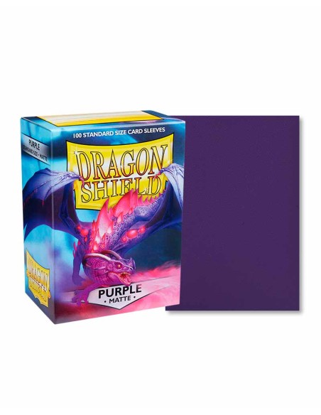 Fundas - Dragon Shield Matte Sleeves - Purple (100)