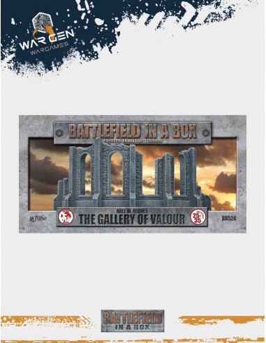 Battlefield in a box - Hall Of Heroes: The Gallery of Valour escenografía (Prepintado)