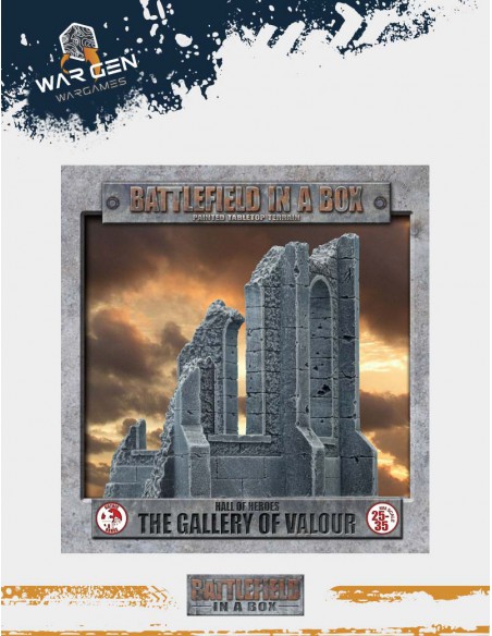 Battlefield in a box - Hall Of Heroes: The Gallery of Valour escenografía