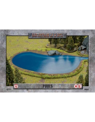 Battlefield in a box - Pools (Prepainted)