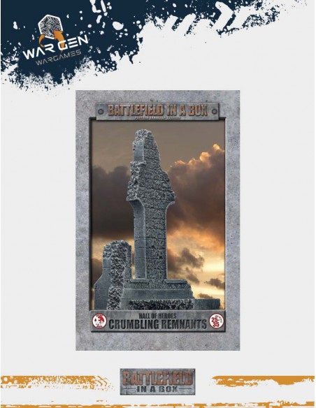 Battlefield in a box - Hall Of Heroes: Crumbling Remnants (Prepainted)