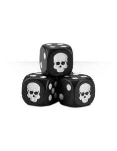 Citadel Dice Cube - Black 12mm 2