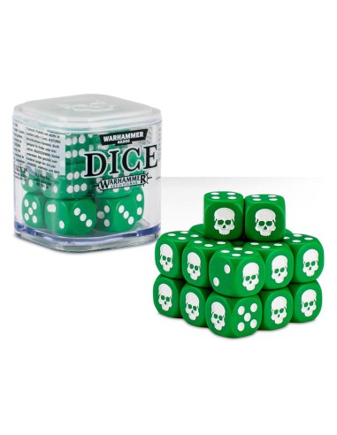 Citadel Dice Cube - Verde Set de dados 12mm