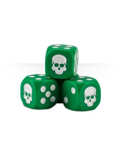 Citadel Dice Cube - Green 12mm 2