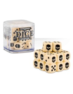 Citadel Dice Cube - Bone 12mm