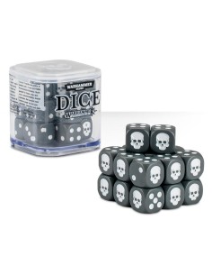 Citadel Dice Cube - Gris Set de dados 12mm