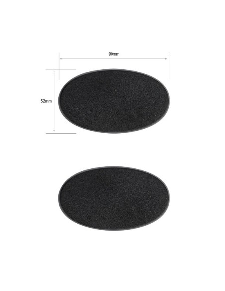 Citadel - Oval Bases - 90x52mm