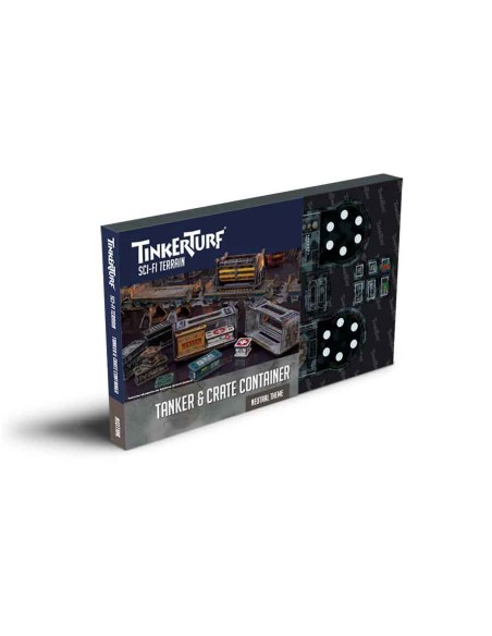 TinkerTurf Sci-Fi - Tanker & Crate Containers - Neutral Theme