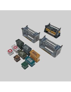 TinkerTurf Sci-Fi - Tanker & Crate Containers - Neutral Theme 2