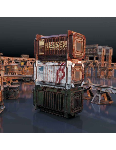 TinkerTurf Sci-Fi - Cargo Containers 5