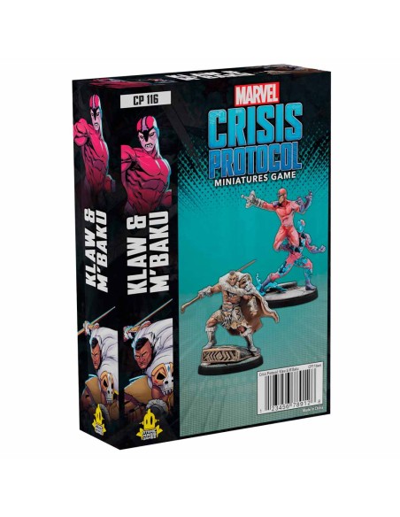 Marvel Crisis Protocol - Klaw and M’Baku