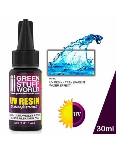 Green Stuff World - Resina UV - Efecto Agua 30ml