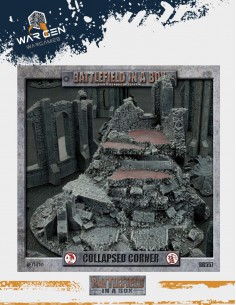 Battlefield in a box - Collapsed Corner (Prepainted)