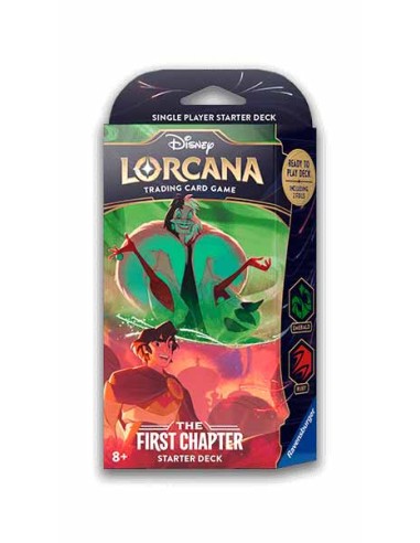 Disney Lorcana TCG - The First Chapter Starter Deck Esmeralda y Rubí (INGLÉS)