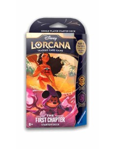 Disney Lorcana TCG - The First Chapter Starter Deck Ámbar y Amatista (INGLÉS)