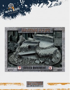 Battlefield in a box - Buried Monument (Prepainted)