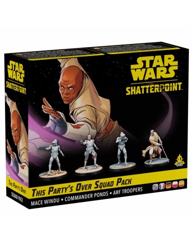 Star Wars: Shatterpoint - This Party's Over Mace Windu Squad Pack