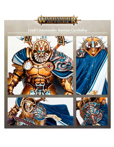 Warhammer Age of Sigmar - Forjados en la Tormenta: Lord Comandante Bastian Carthalos