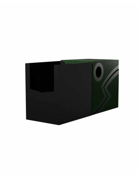 Double Shell - Forest Green/Black - Deck Box