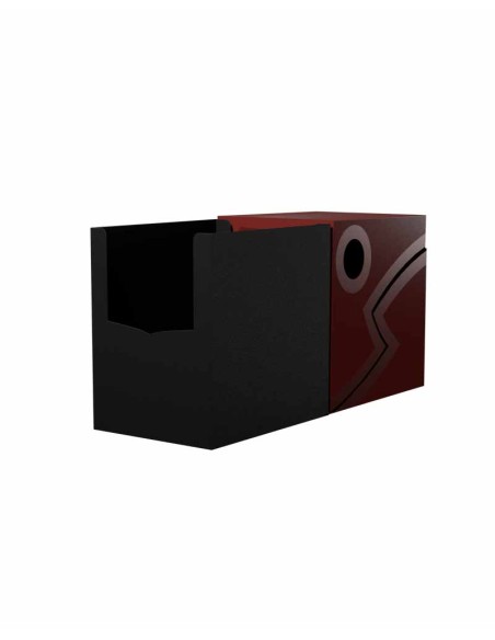 Double Shell - Blood Red/Black - Deck Box