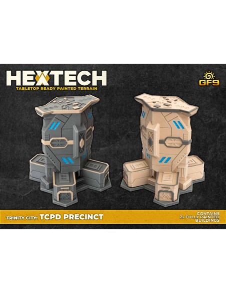 Hextech: Trinity City - TCPD Precinct (x2)