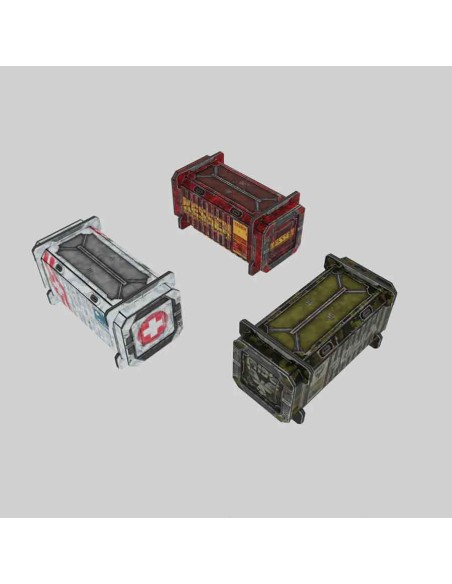 TinkerTurf Sci-Fi - Cargo Containers 1