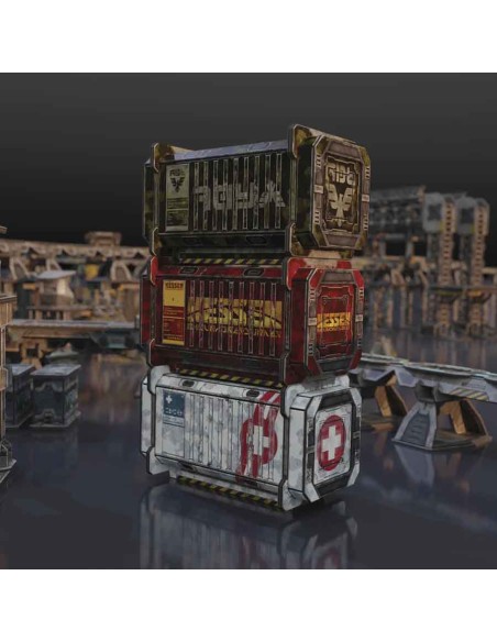 TinkerTurf Sci-Fi - Cargo Containers 1