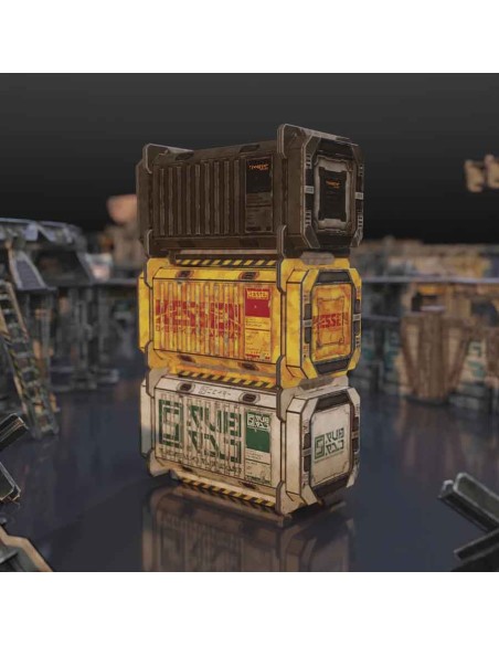 TinkerTurf Sci-Fi - Cargo Containers 3