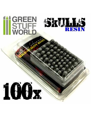 Green Stuff World - Craneos de Resina (100)