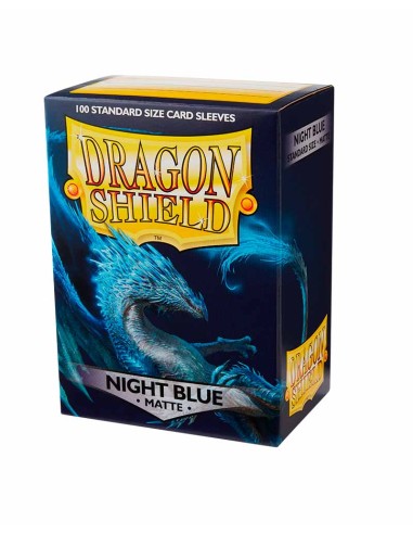 Dragon Shield Matte Sleeves - Night Blue (100)