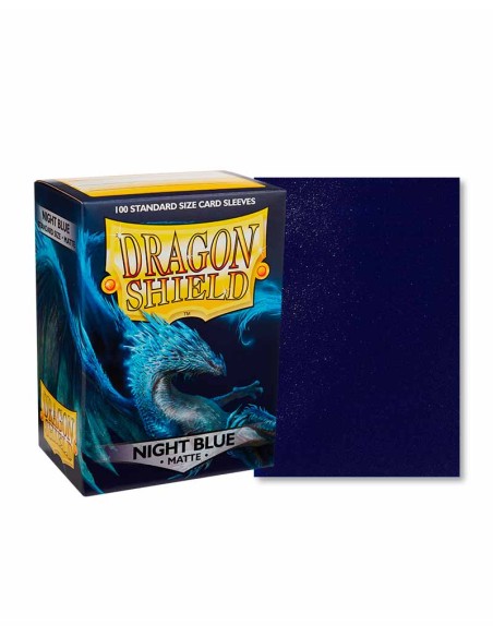 Dragon Shield Matte Sleeves - Night Blue (100)