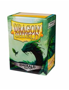 Dragon Shield Matte Sleeves - Emerald (100)